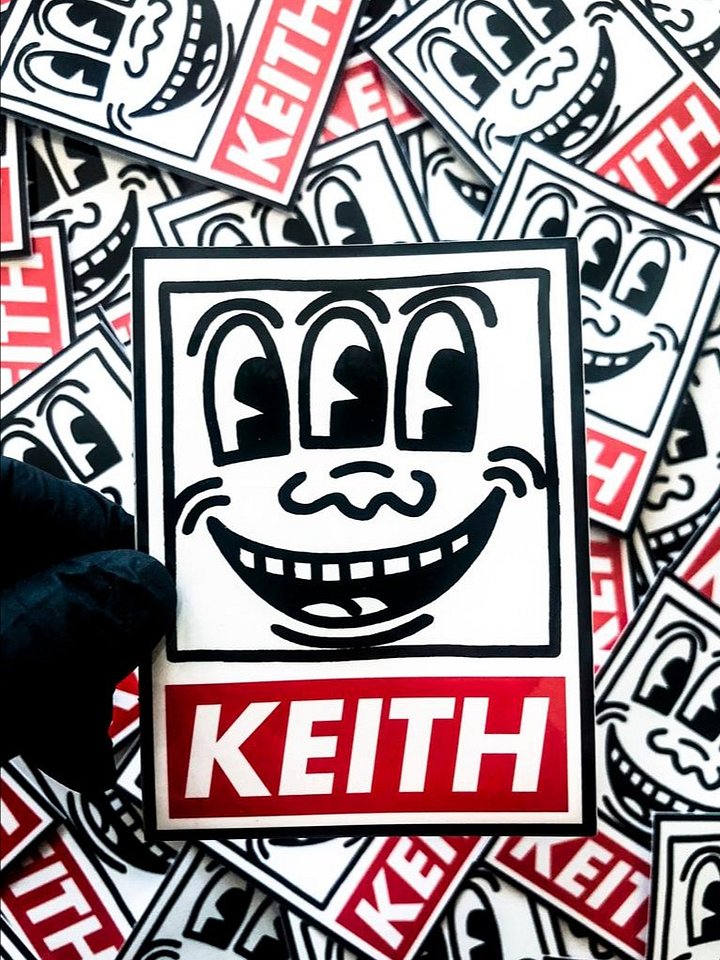 KEITH - Vinyl Sticker product image (1)
