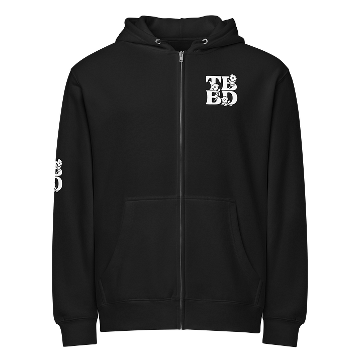 The Big Beautiful Day Floral Zip-Up Hoodie product image (1)