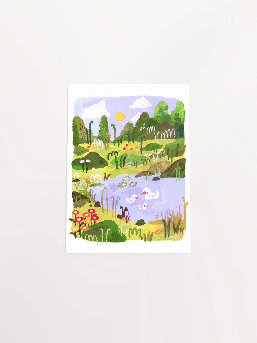 Ducky Landscape Print product image (5)
