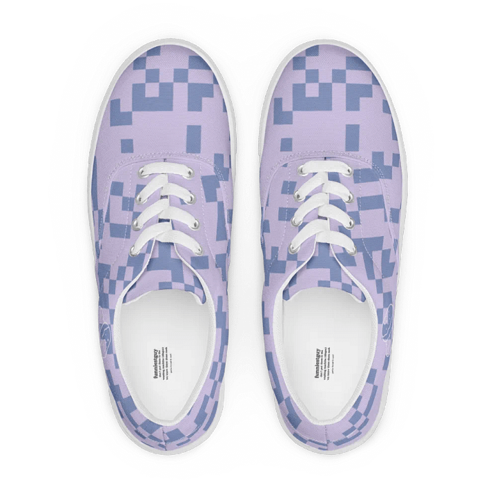 mk-1 'eyesore' shoes - qr code purple product image (1)