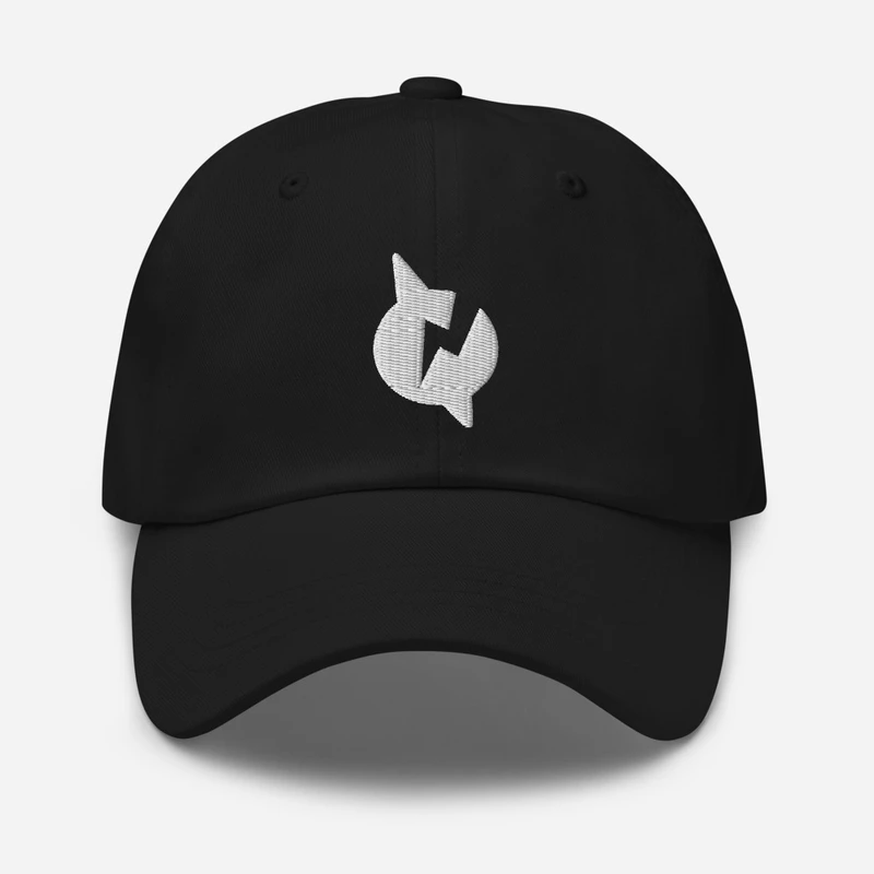 White Thundabit Dad Hat product image (4)
