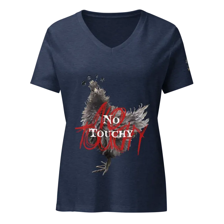 No Touchy | Women’s V-Neck T-Shirt product image (9)