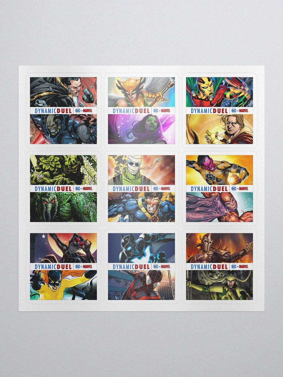 Dynamic Duel Episode Cover Stickers - Series 7 product image (1)