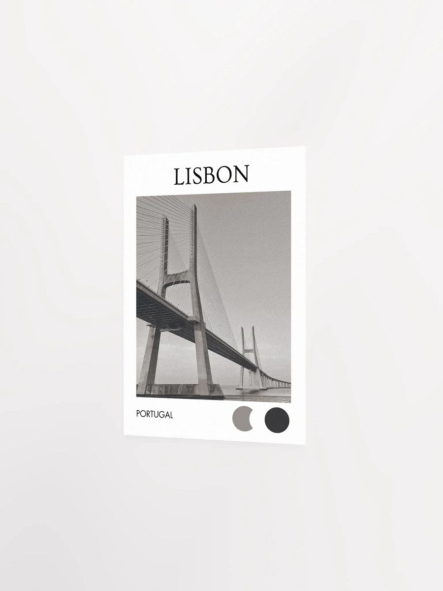 Vasco da Gama Bridge - Black & White product image (2)