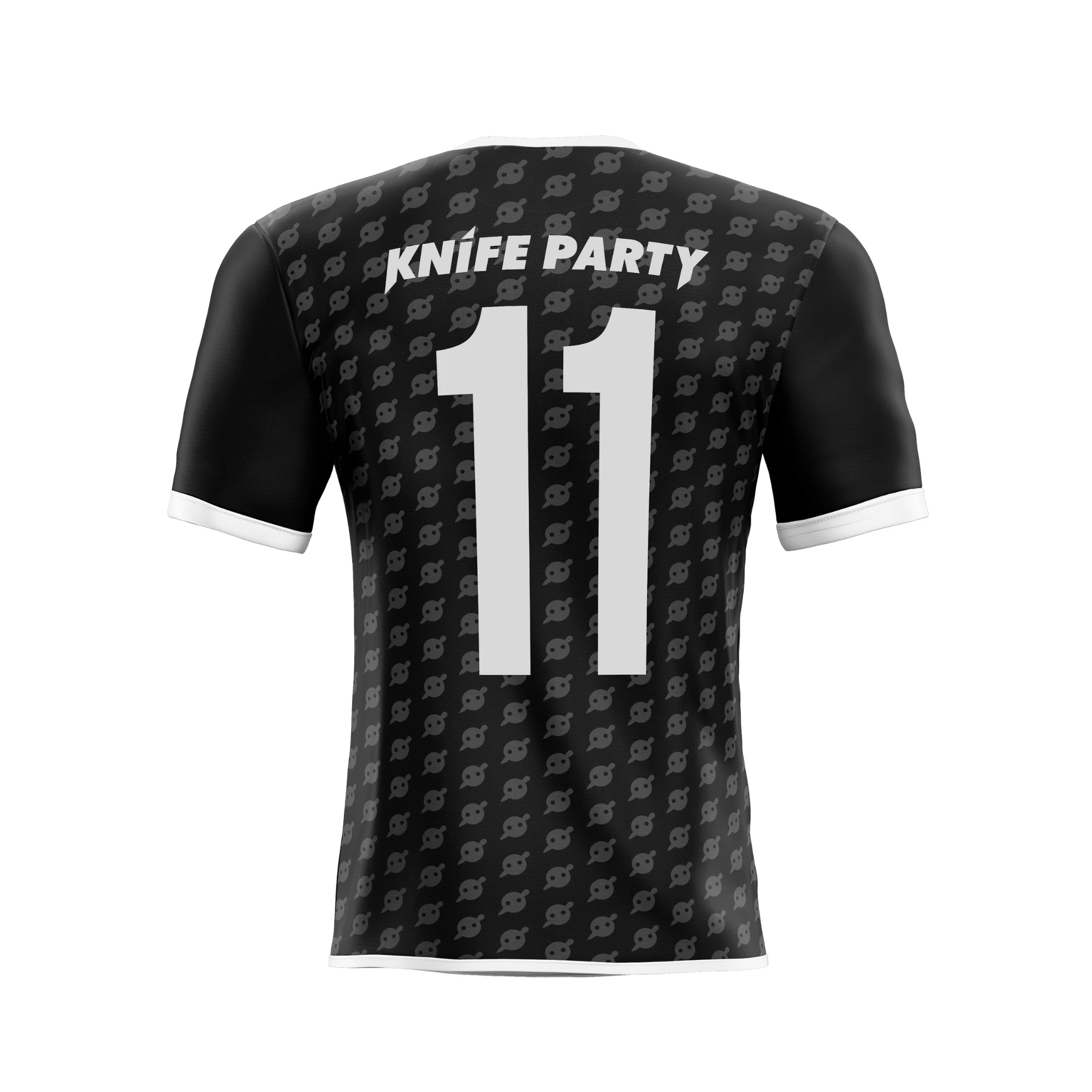 Knife Party Soccer Jersey (Black) product image (1)