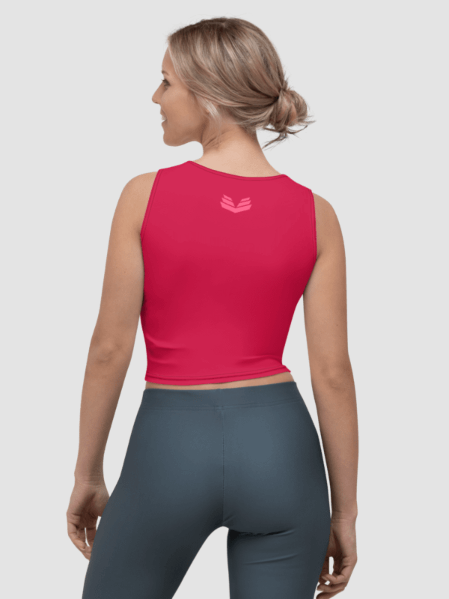 Signature Crop Top Tee - Cherry product image (1)