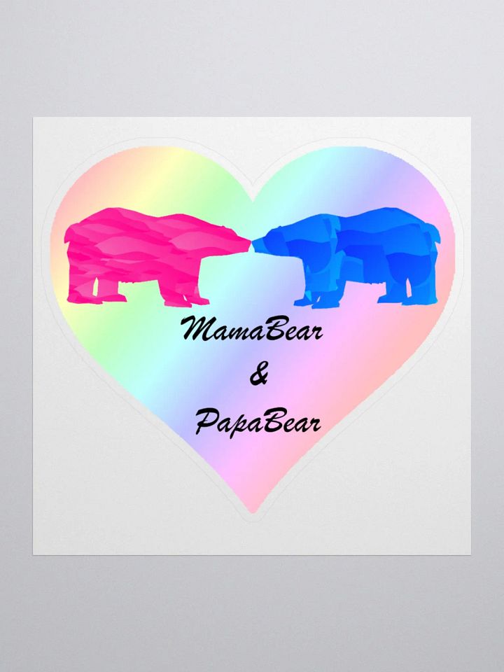 Mama & Papa Bear Sticker product image (2)