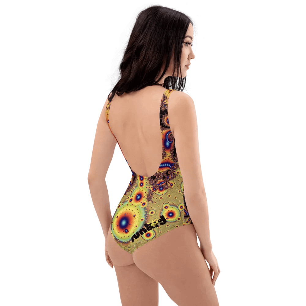 Fractal One Piece Swimsuit - Broken Necklaces product image (10)