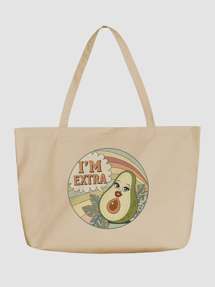 Extra Avocado Rainbow Tote Bag product image (1)