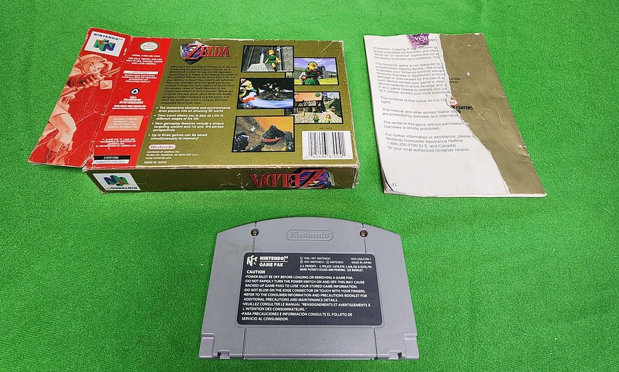N64 - The Legend of Zelda: Ocarina of Time - CIB product image (2)
