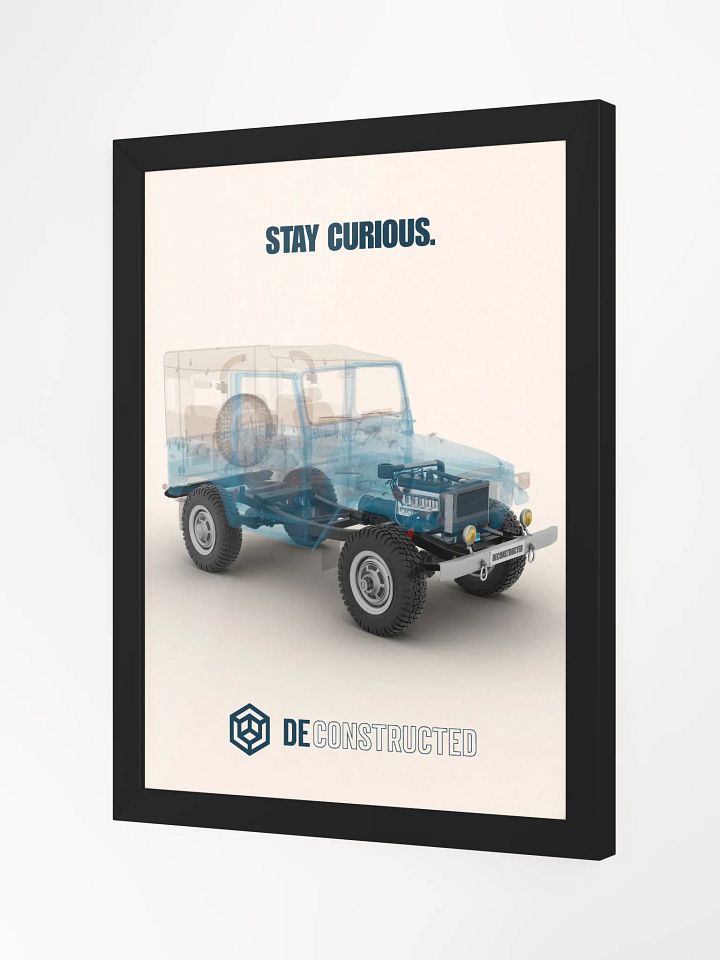 4x4 X-ray View Framed Poster product image (2)