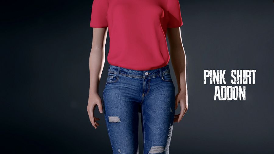 Resident Evil 2 Remake: SB Casual Jeans Mod product image (12)