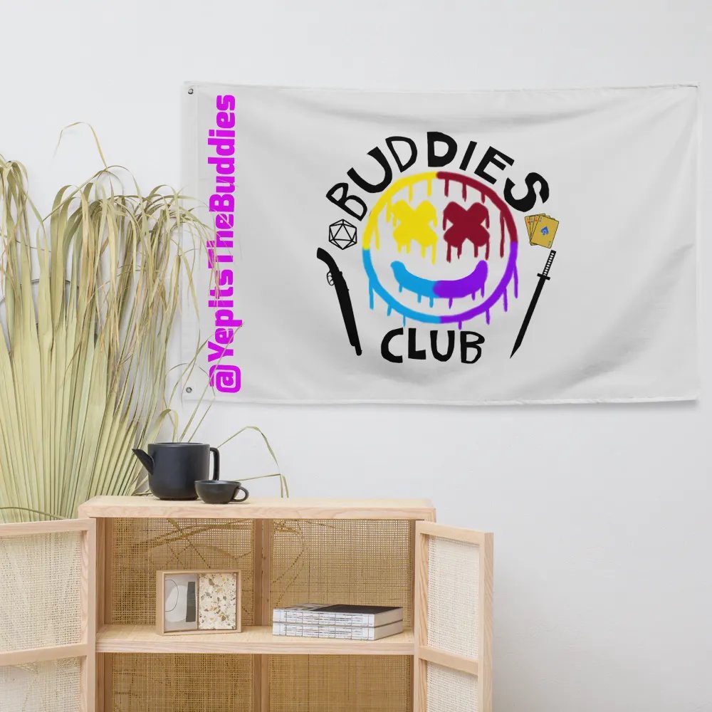 Buddies Club Flag (Light Mode) product image (7)