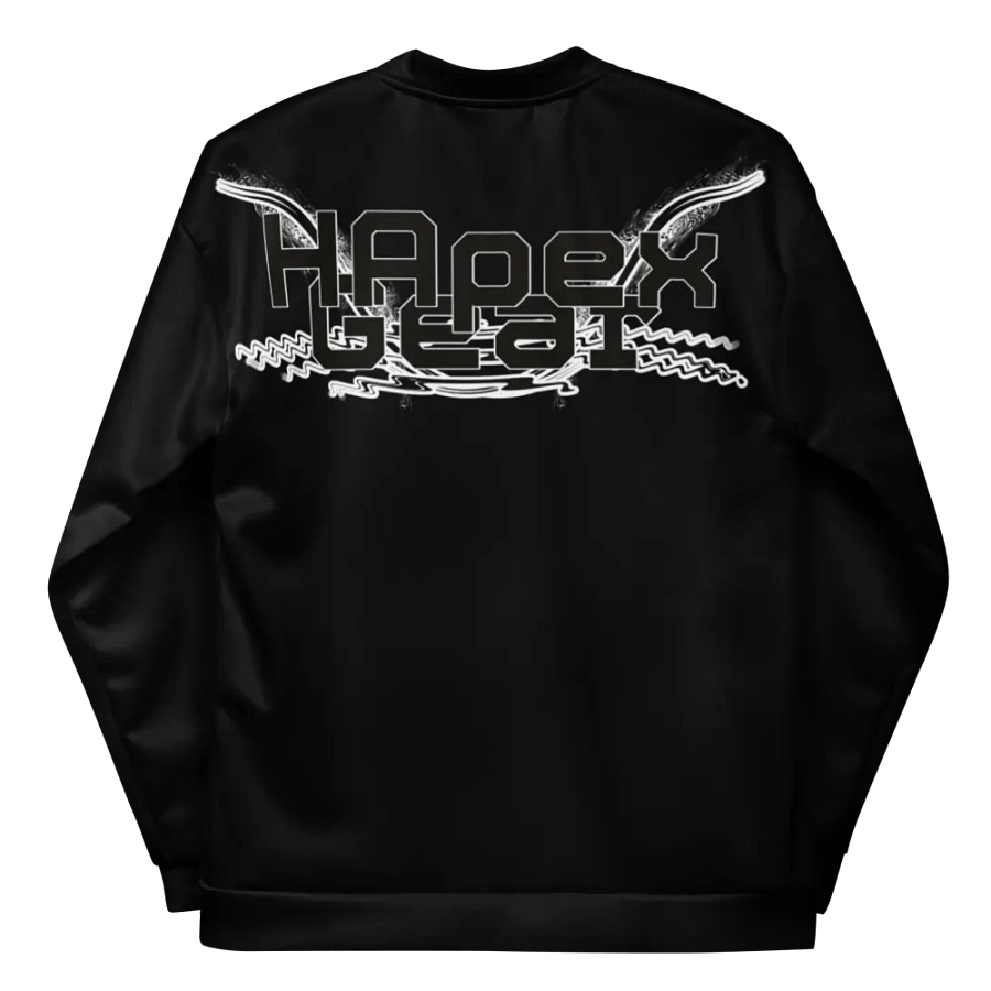 Bomber Jacket - Black - Black HApex Gear Black Logo product image (11)