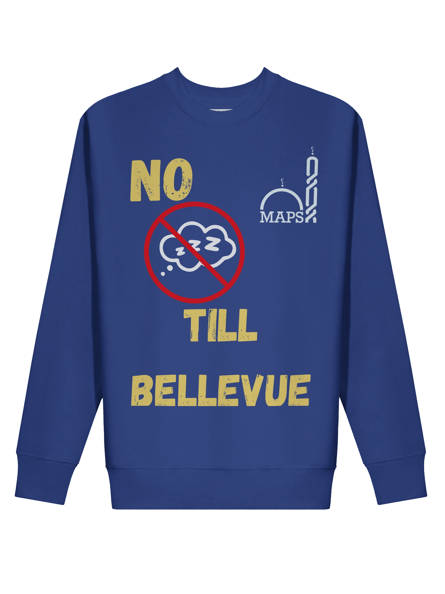 *Limited Edition* MAPS No Sleep Till Bellevue Crew Sweatshirt product image (2)