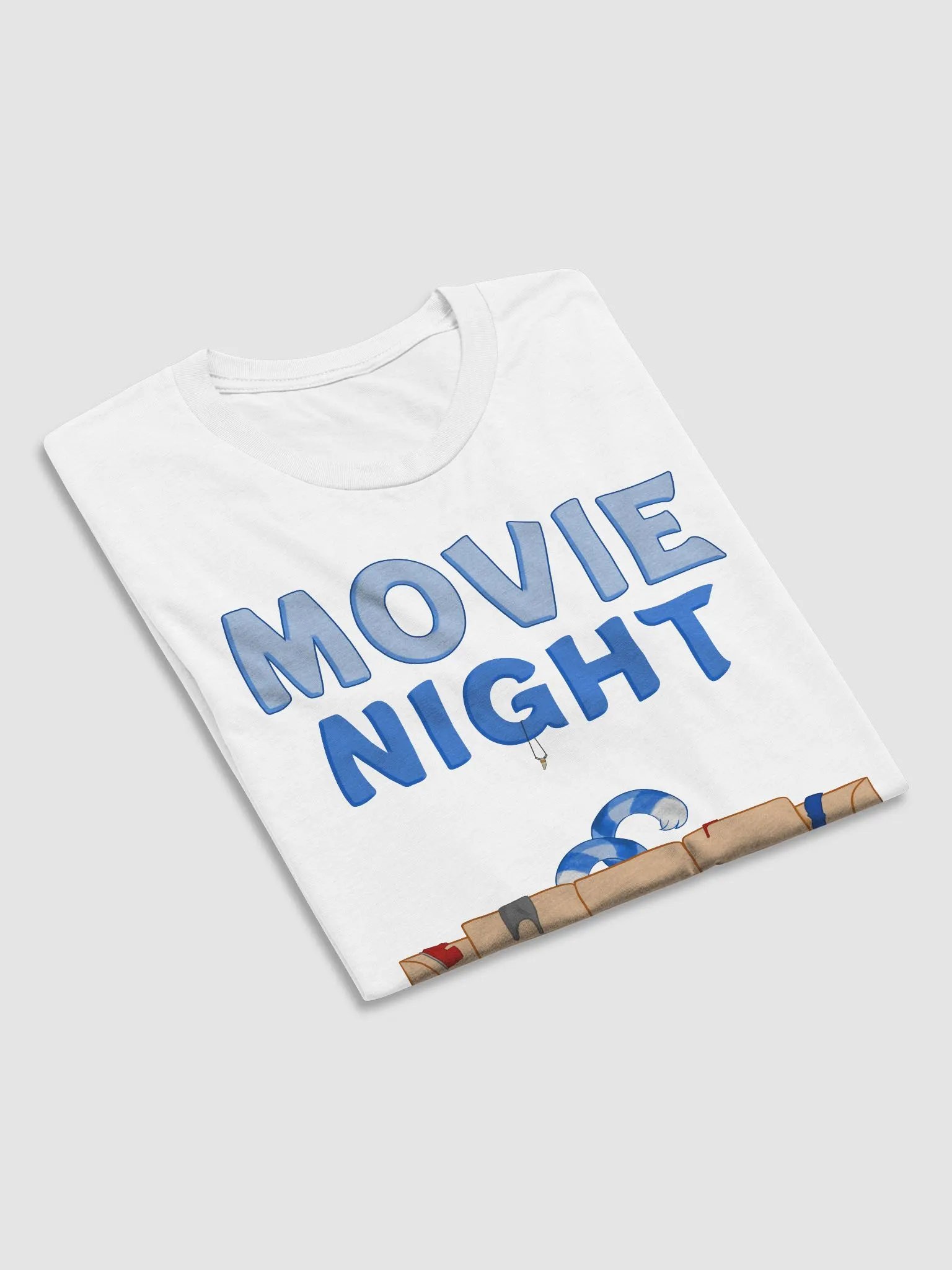 Movie Night | Triblend T-shirt | Light | Wave #1 product image (4)