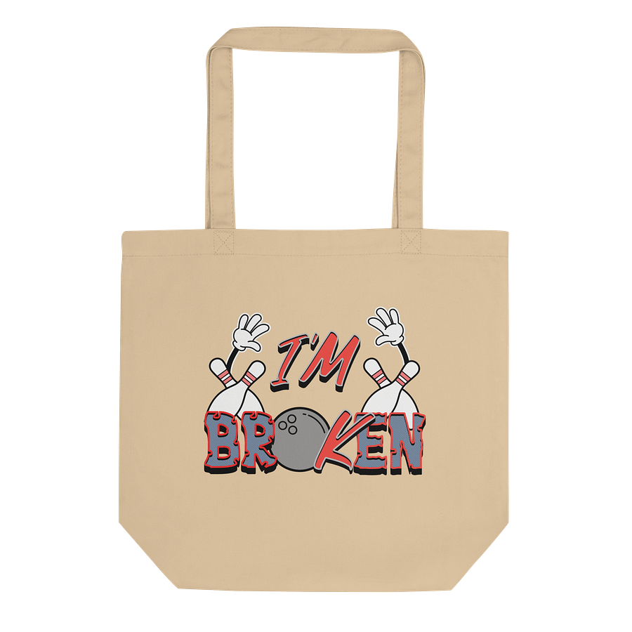 Im Broken Im Ok Bowling Ball Tote Bag product image (1)