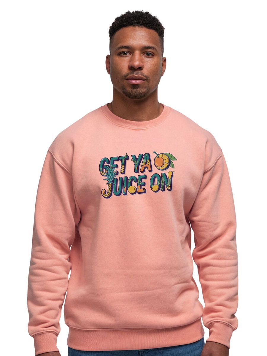 "Get Ya Juice On" Premium Unisex Dusty Rose Sweatshirt product image (2)
