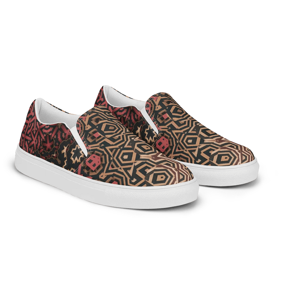 Symmetry Fusion Slip-On Canvas Shoes product image (6)