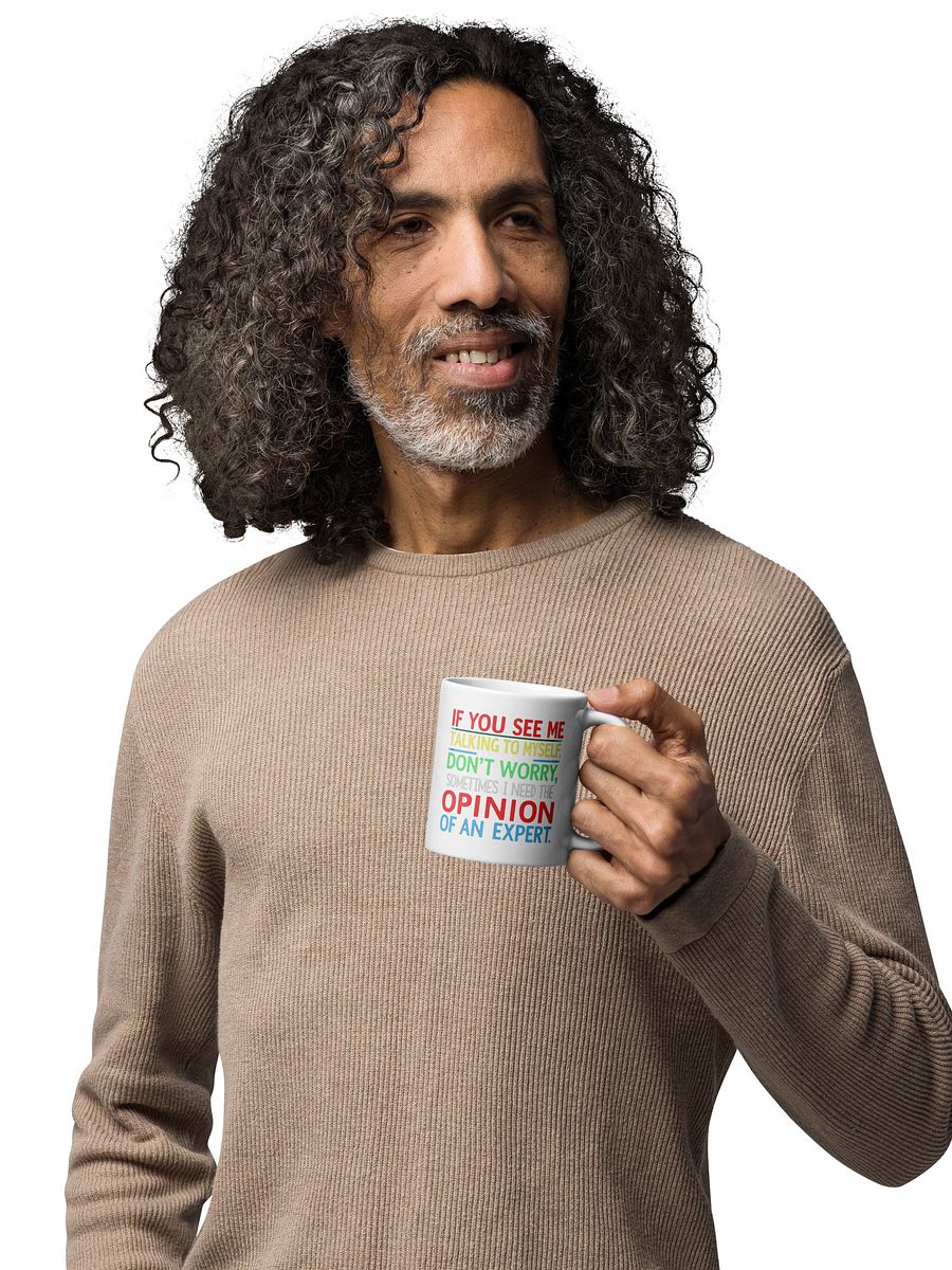 Expert Opinion White Glossy Mug product image (21)