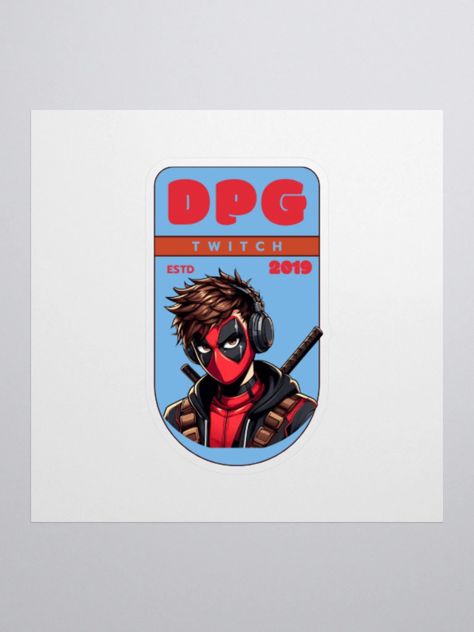 DPG Logo Kiss Cut Stickers product image (1)