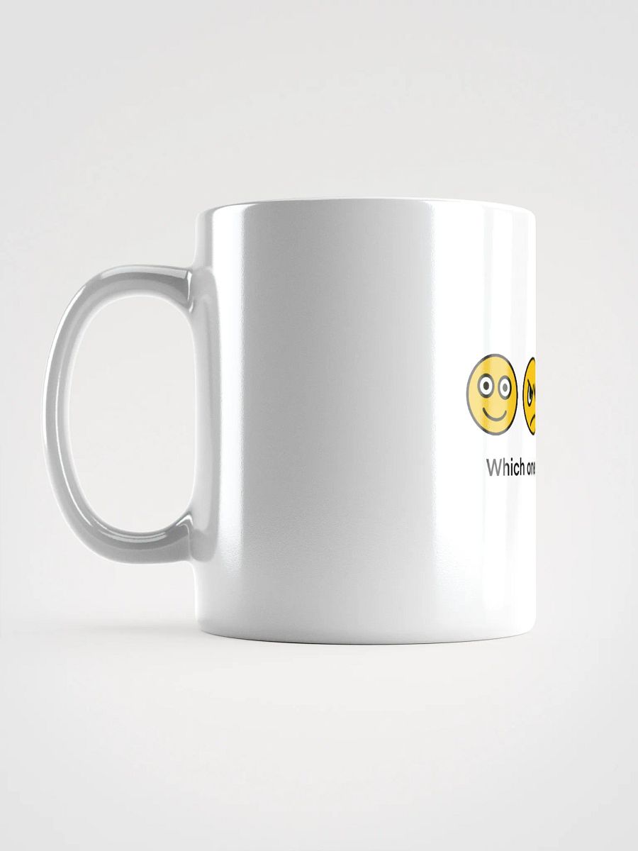 Emotion Expressions White Glossy Mug product image (16)