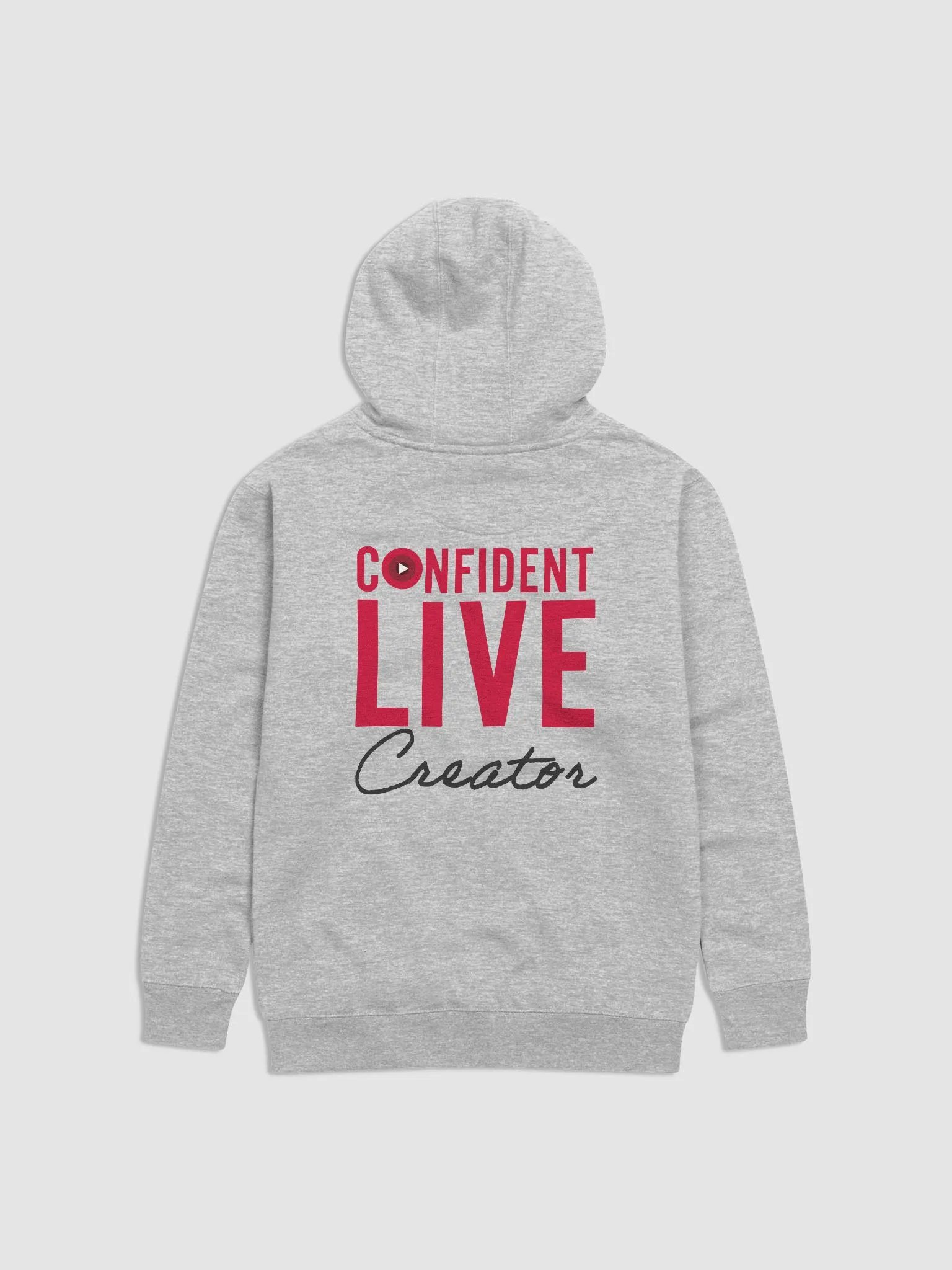 Confident Live Creator Hoodie (Light) product image (2)