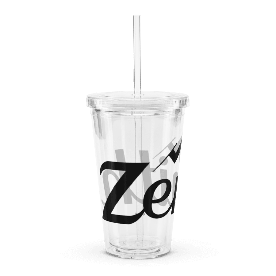 Zenith 16oz Double Wall Insulated Clear Tumbler with Mountain Design product image (5)