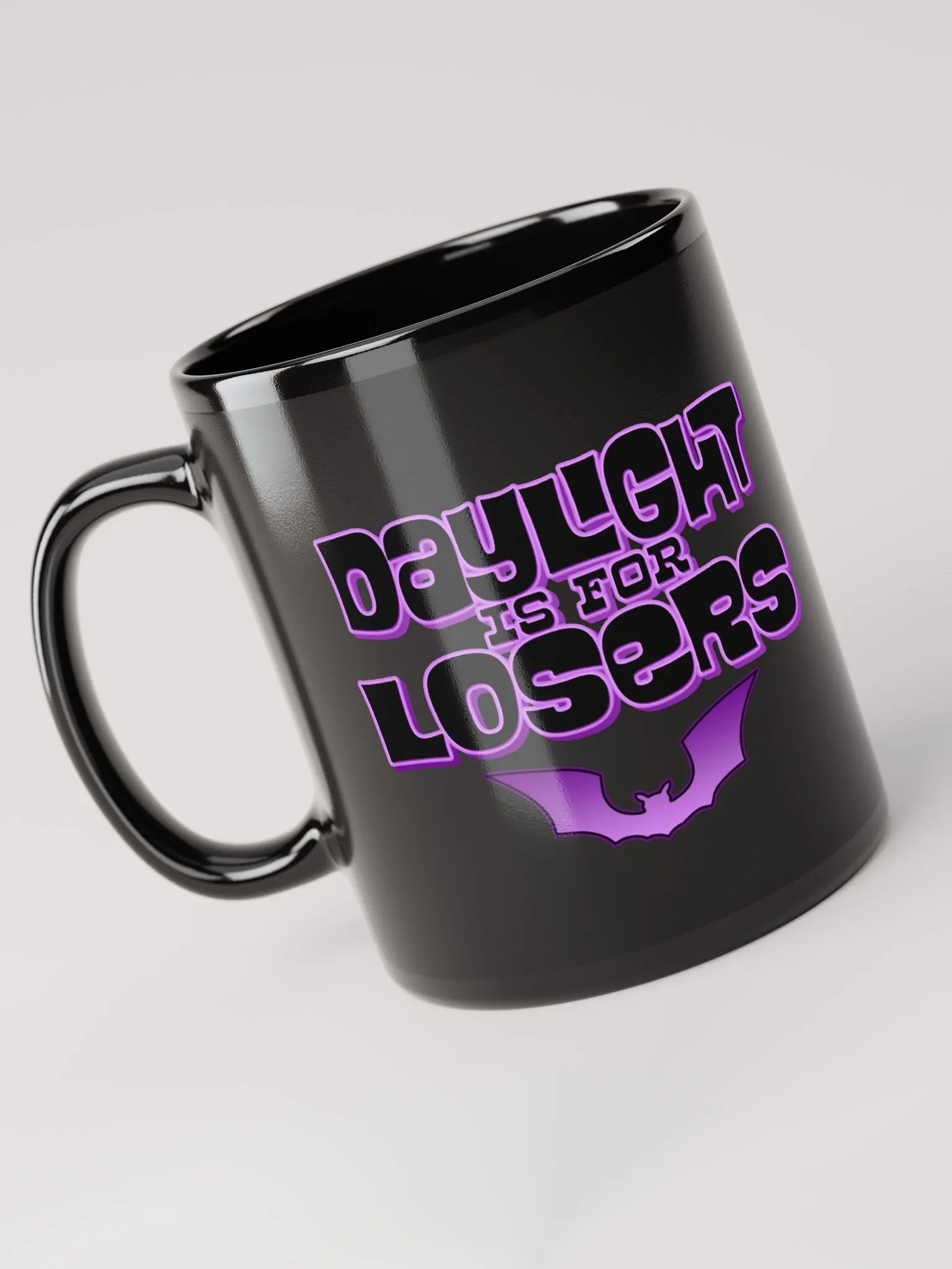 Daylight is for Losers Black Mug product image (5)