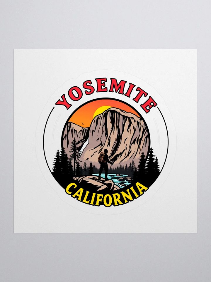 Yosemite Adventure Kiss Cut Stickers product image (1)