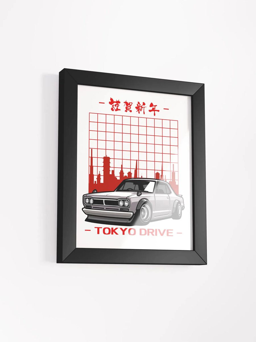 Tokyo Drive | Printed framed portrait product image (2)