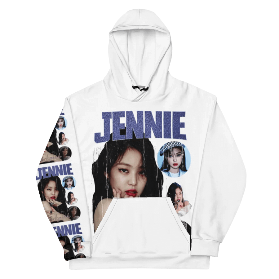 Jennie x Blackpink All-Over Print Hoodie product image (4)