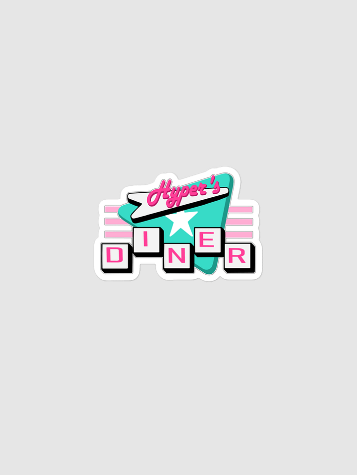 Hyper's Diner Sticker product image (1)