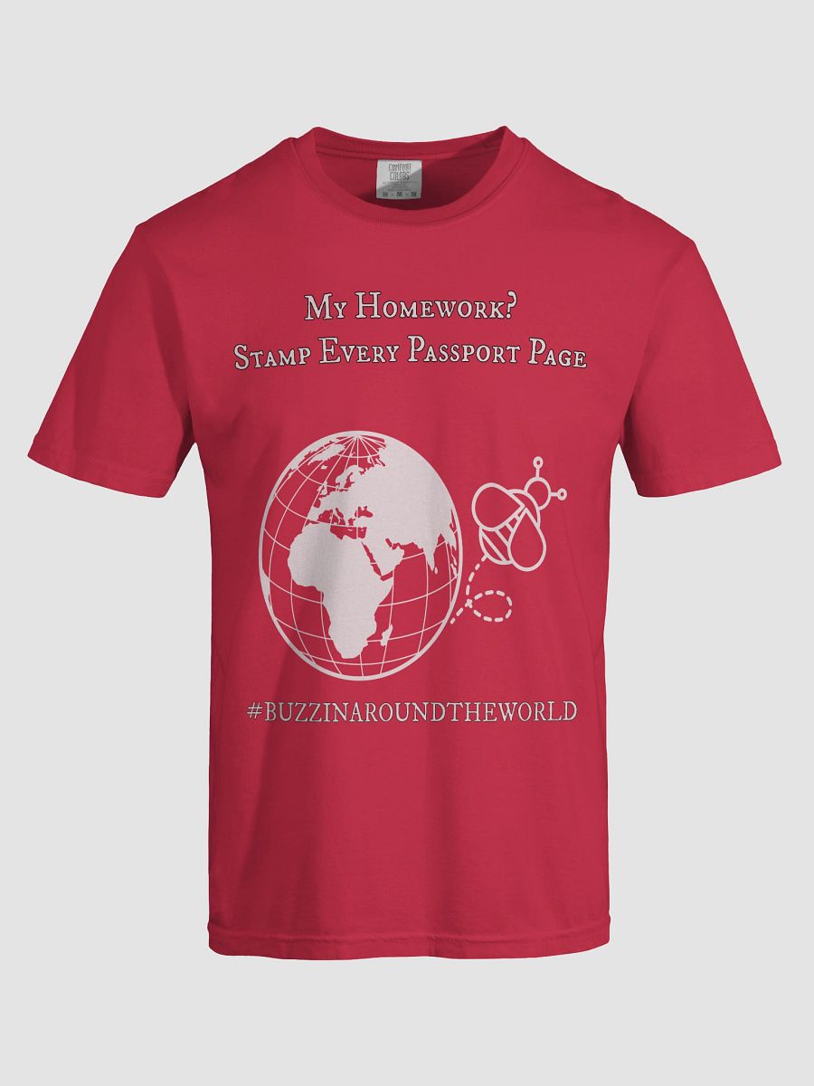 My Homework? Stamp Every Passport Page T-Shirt product image (5)