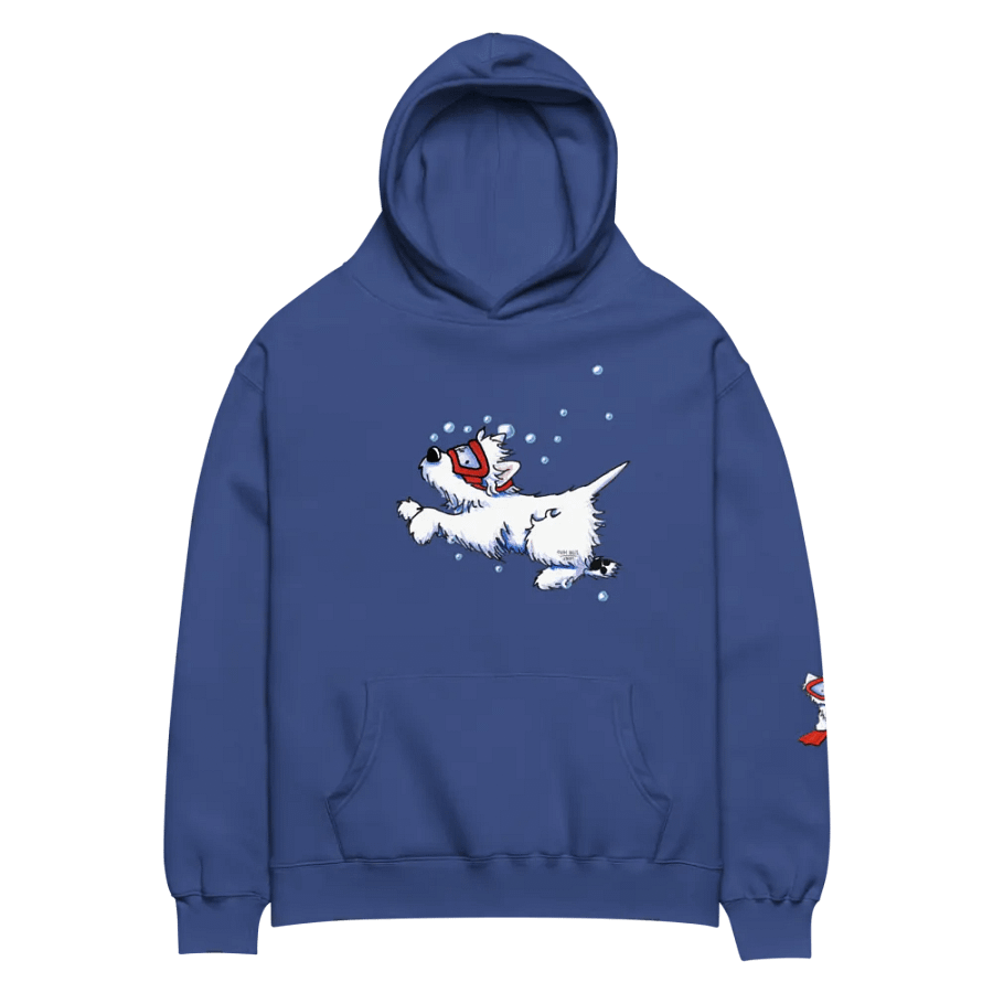 Diving Westies Premium Oversized Hoodie product image (4)