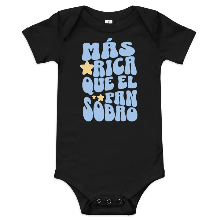 Más Rica Que el Pan Sobao Bodysuit para Bebés product image (1)