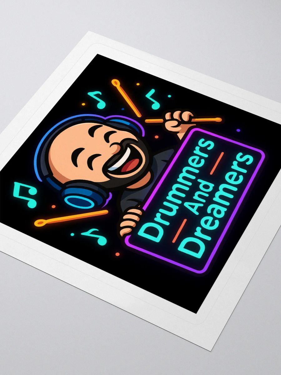 Drummers and Dreamers Sticker product image (3)