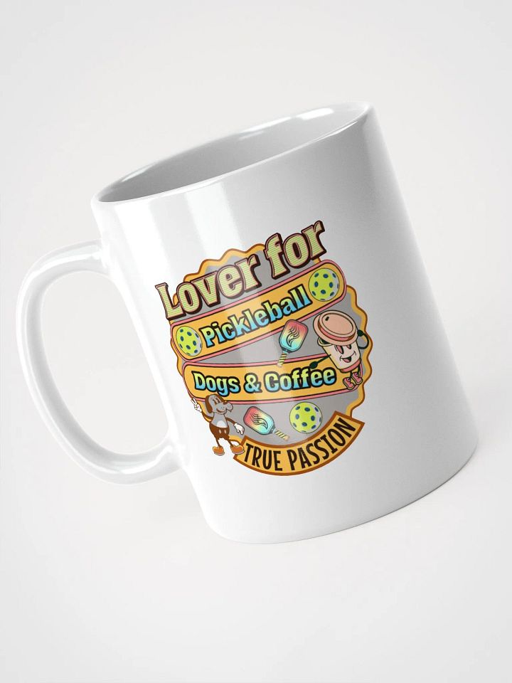 Lover for Pickleball Dogs And Coffee True Passion Mug product image (2)