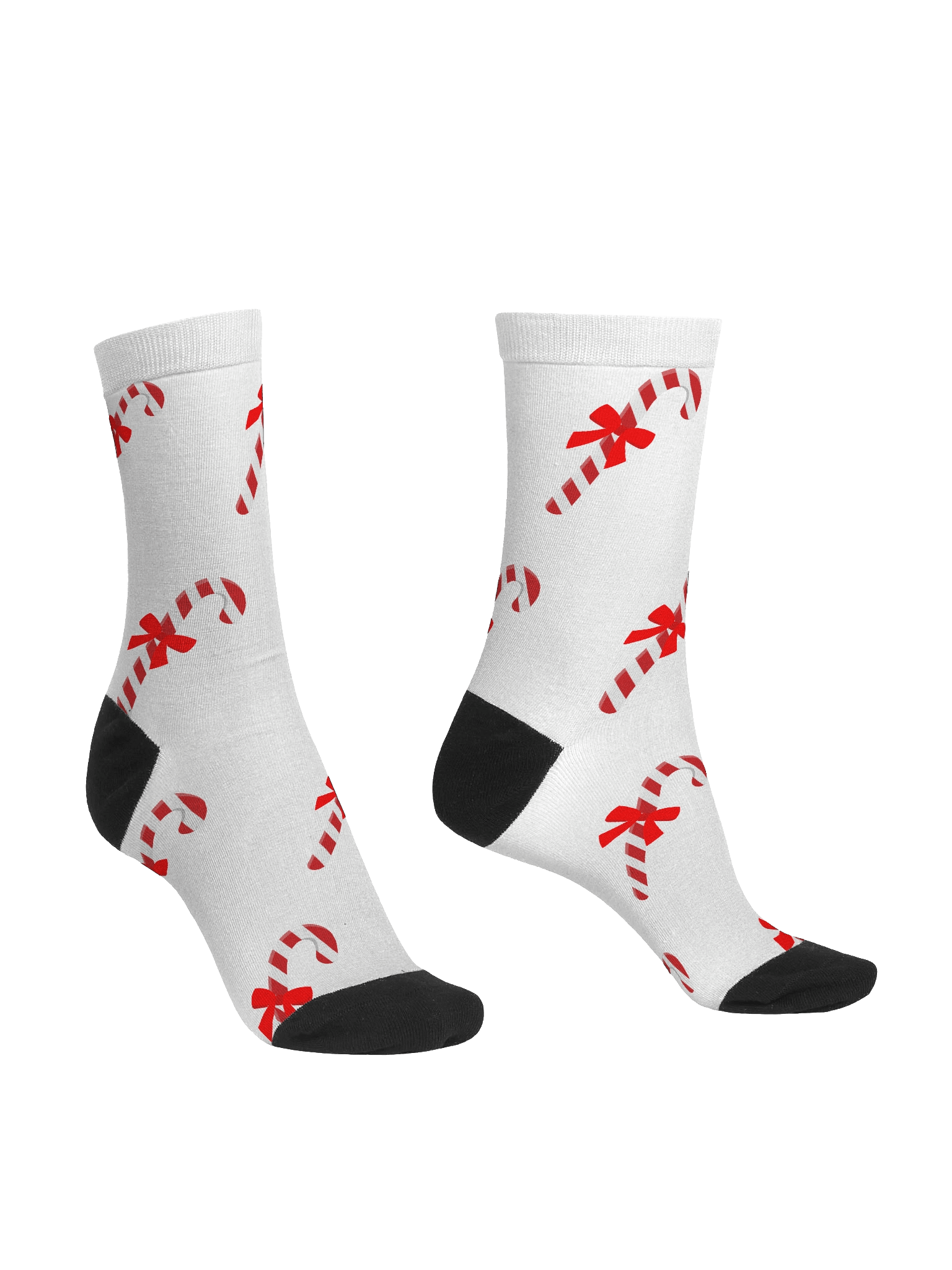 Candy Cane EcoArt Crew Socks product image (3)