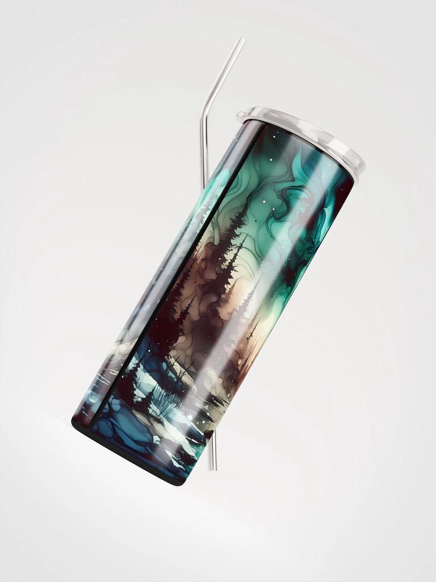 Northern Lights Aurora Borealis Stainless Steel Tumbler product image (7)