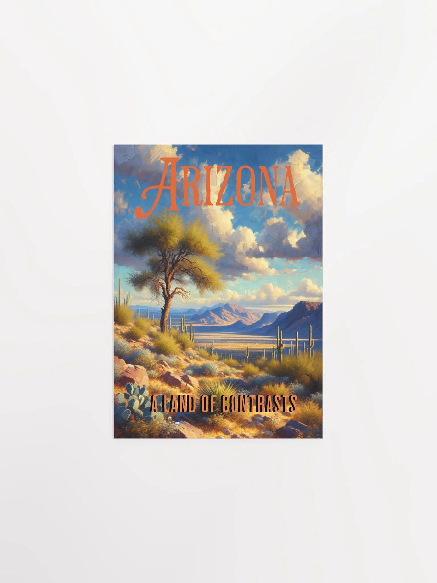 Arizona: A Land of Contrasts Poster product image (7)
