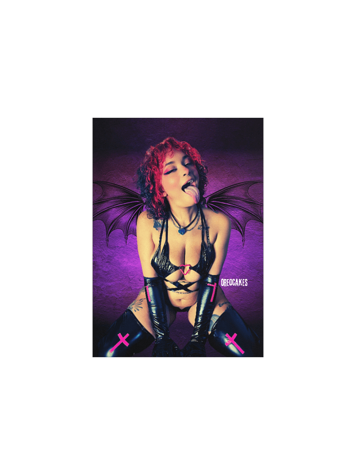 Succubus Poster with tongue out product image (1)