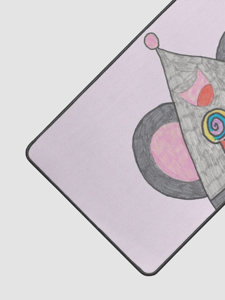 Lollipop mouse Desk Mat 15.5