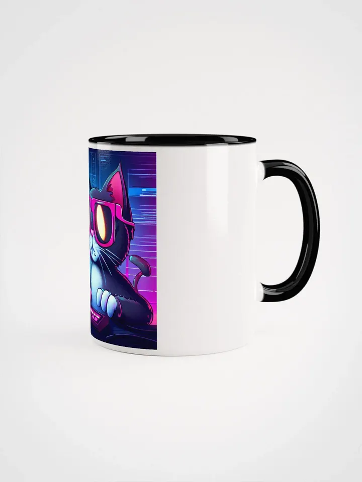 Neon Kitty Computer Mug product image (1)