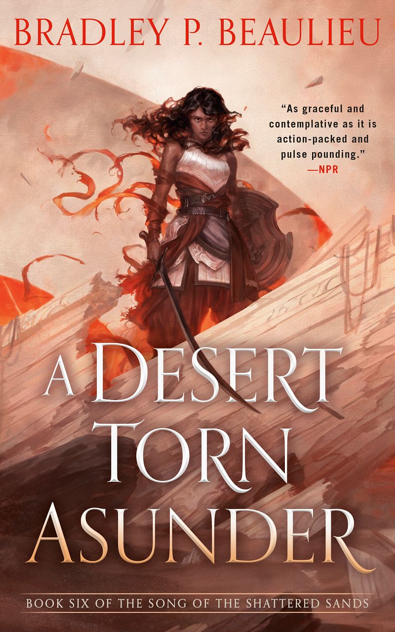 A Desert Torn Asunder Signed US Hardcover
