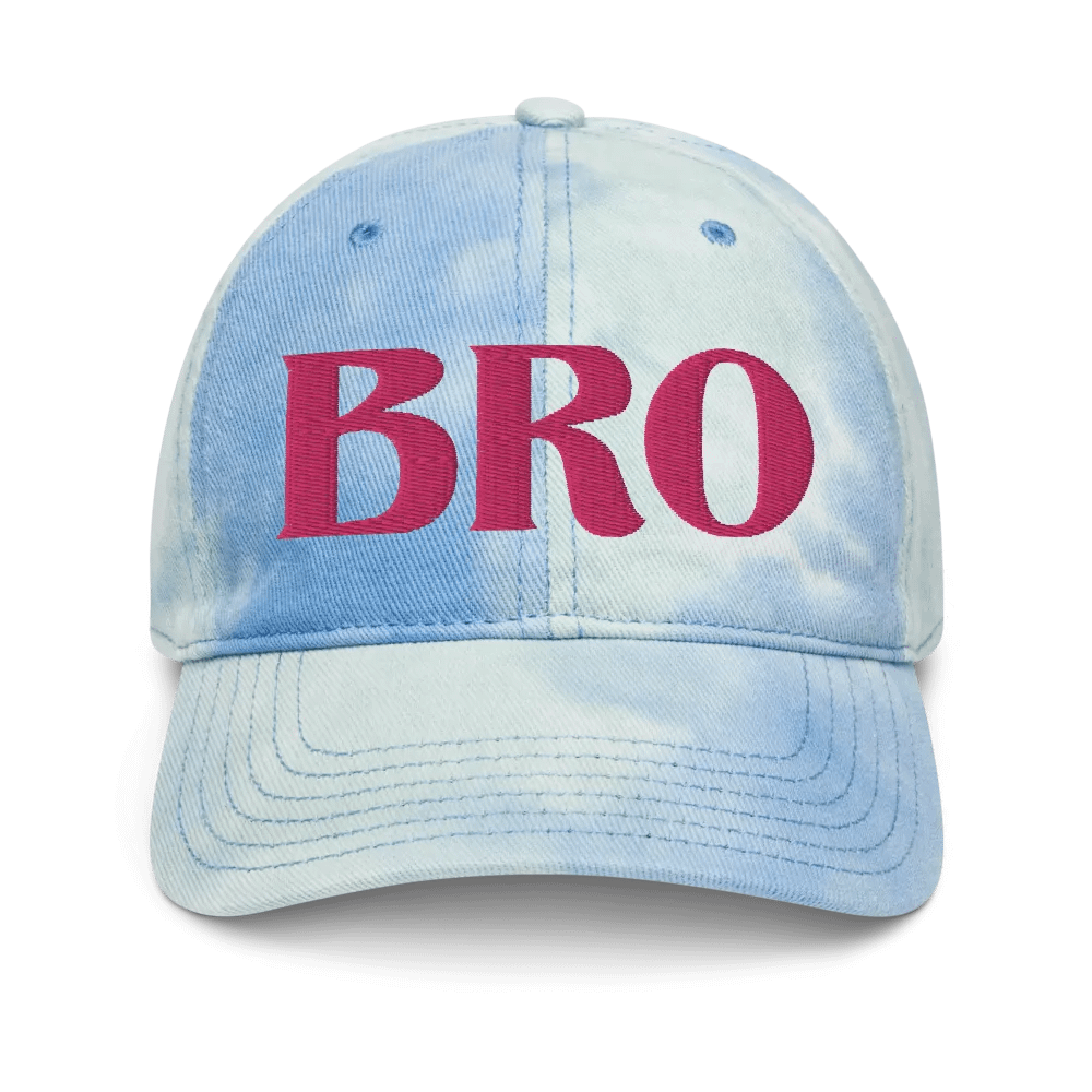 Bro tie dye hat product image (1)