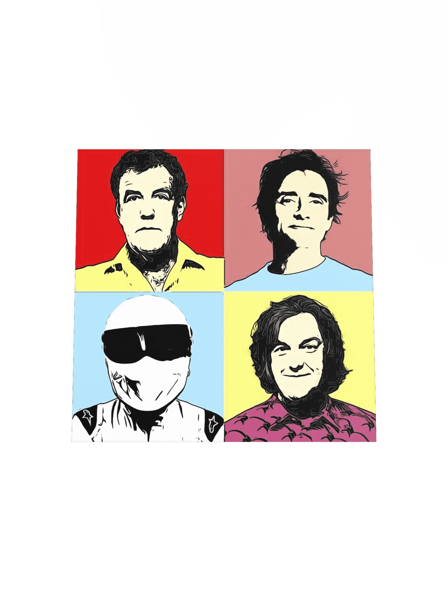 trio pop art poster product image (4)