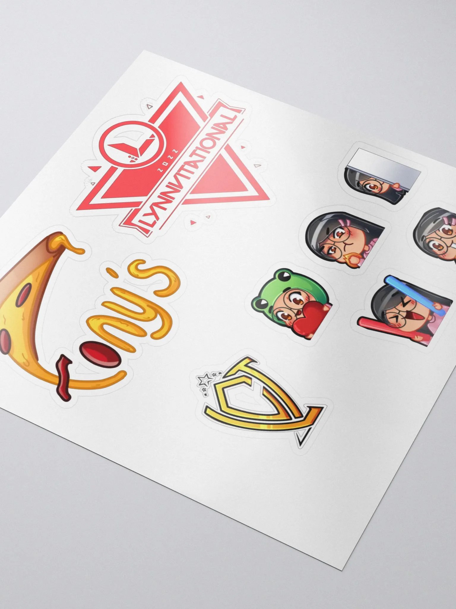 Tony's Pizzeria Sticker Sheet product image (3)