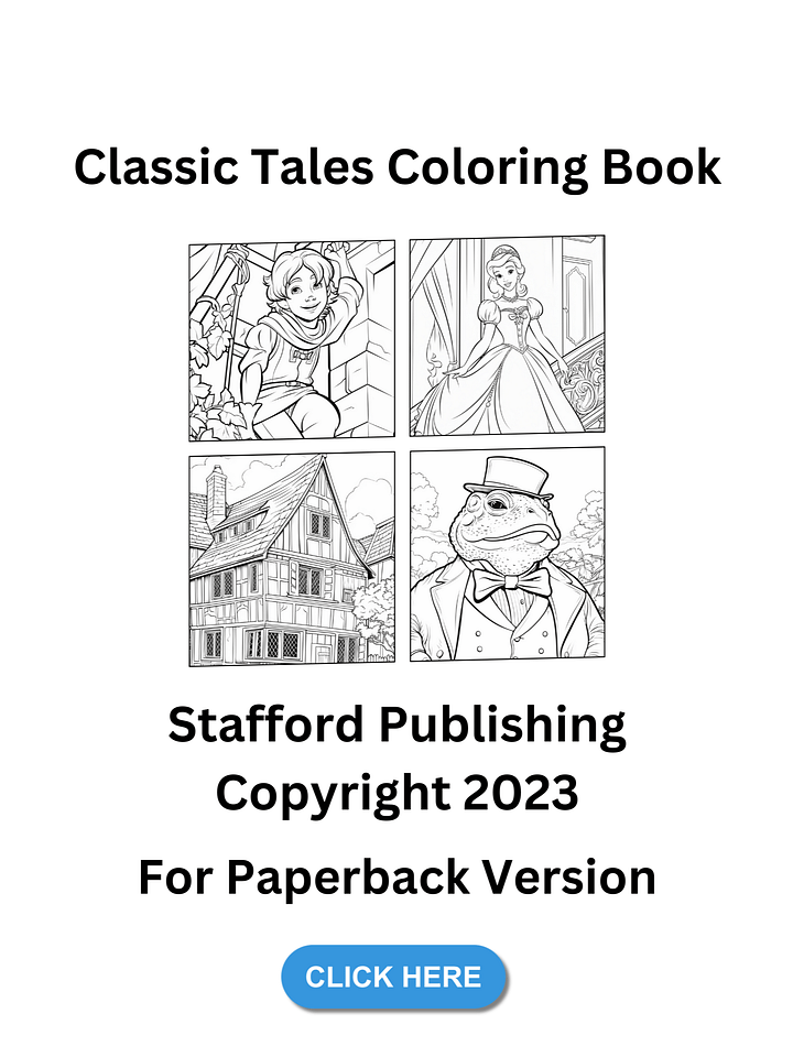 Classic Tales Coloring Book Printable Version Free Sample Pages product image (1)