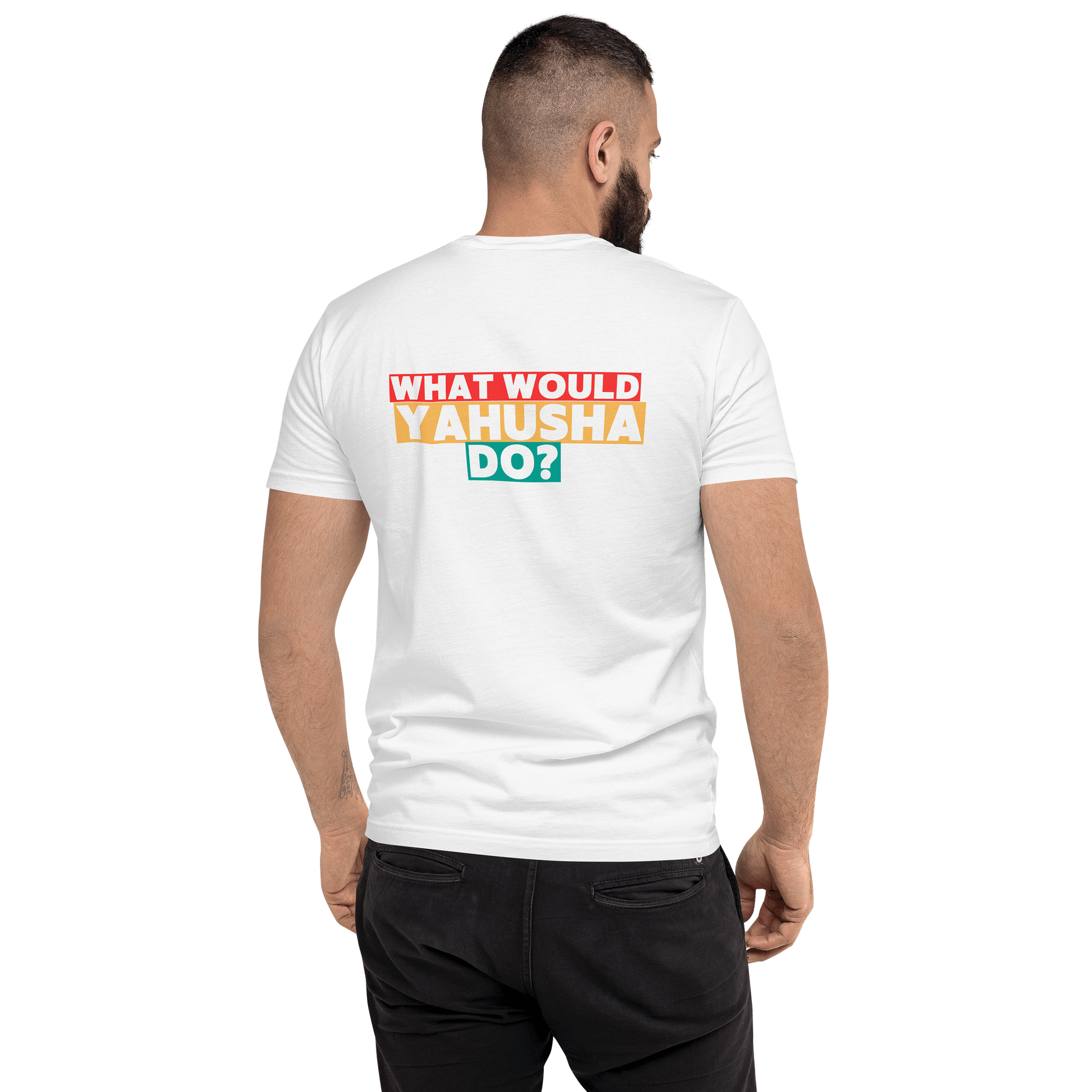WWYD WHITE T-SHIRT 100% COTTON product image (7)